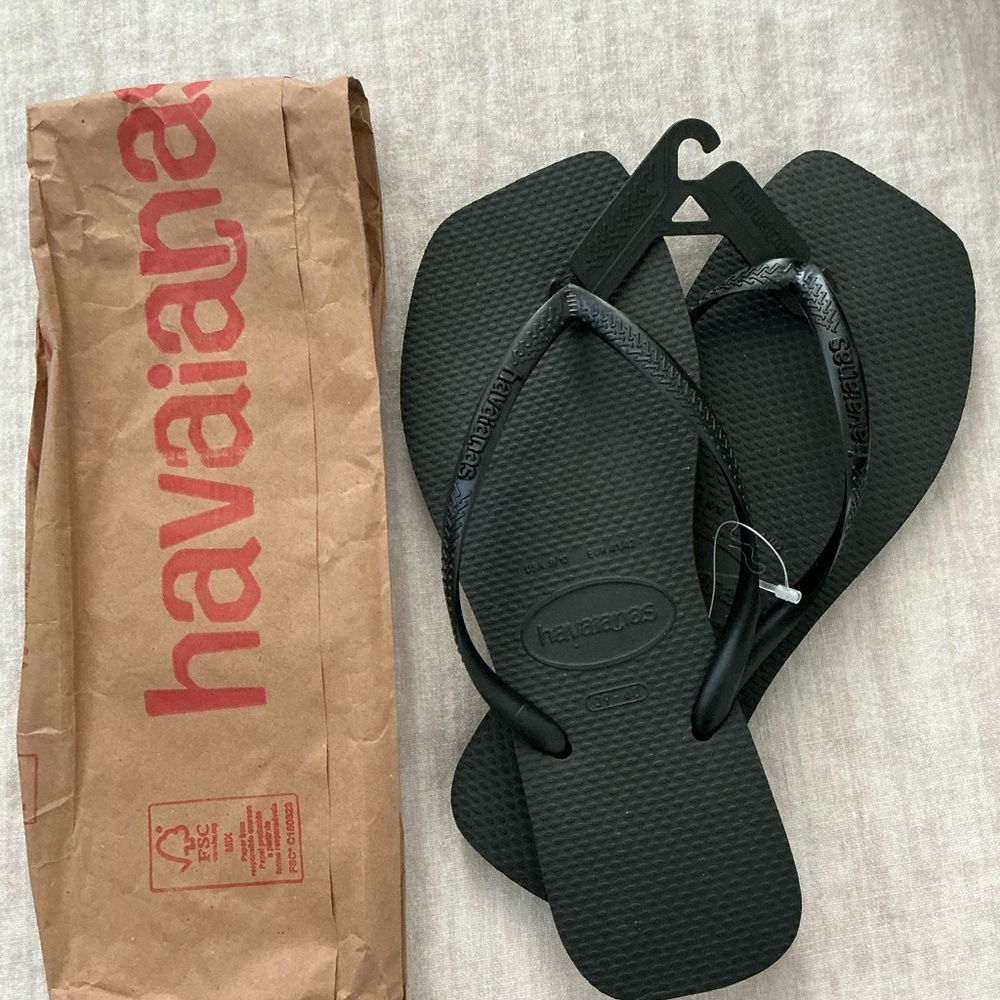 Havaianas Black Women's Sandals